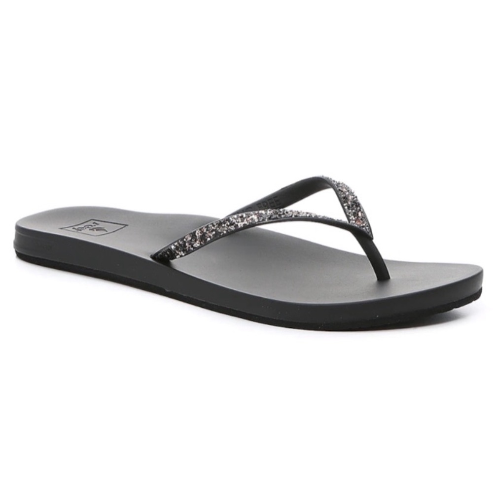 Reef Cushion Bounce Stargazer Glitter Flip Flops
